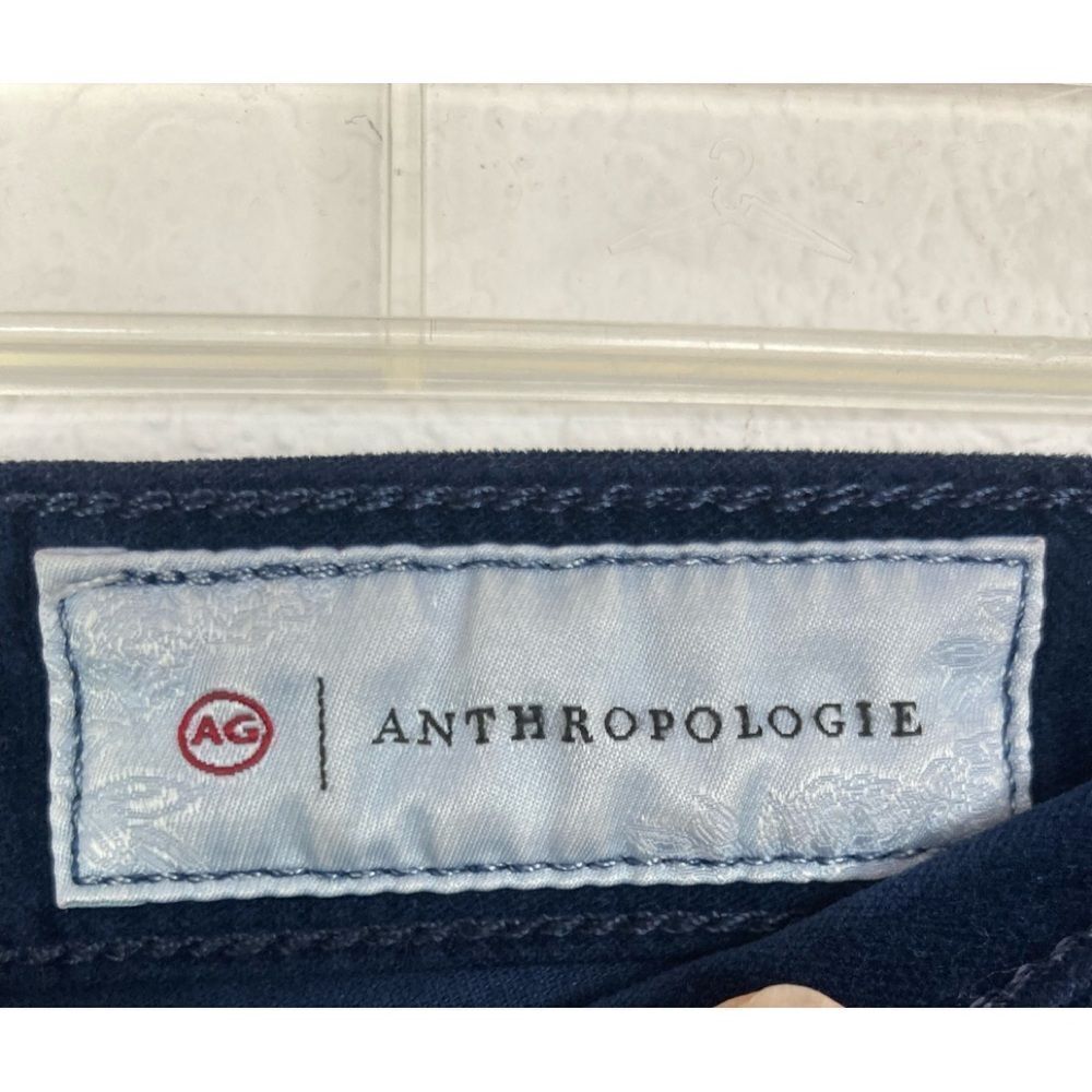 AG Stevie Straight ankle sapphire stretch corduroys collab. w/Anthropologie - Picture 8 of 11